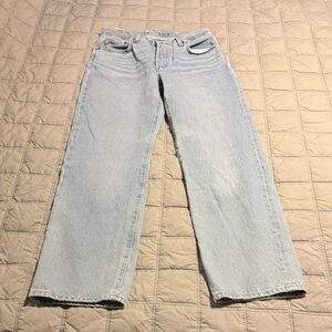 Levi's Women's Light Blue Straight Leg Jeans